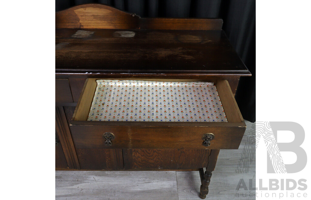 Art Deco Elevated Sideboard