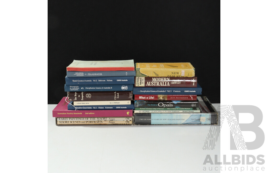 Collection Books Relating to Australia & New Zealand