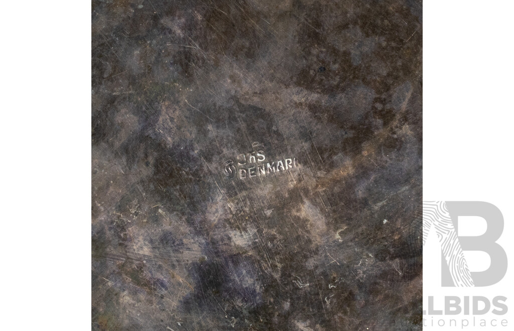 Vintage Bud Vase Silver JHS Denmark