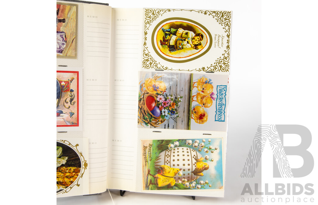 Collection of Ukrainian & Russian Postcards/Greeting Cards