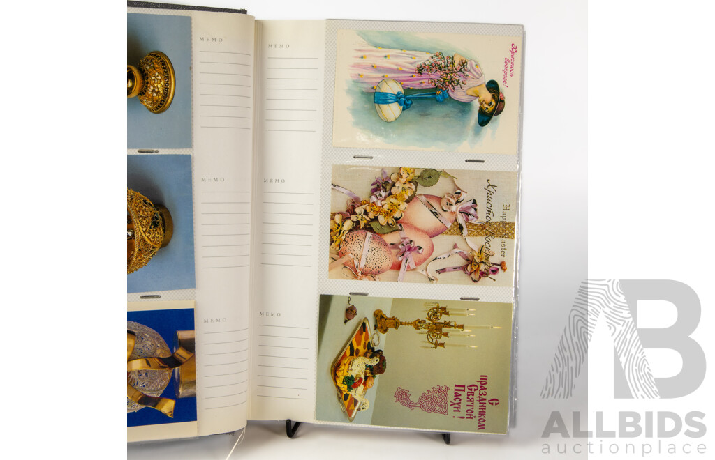 Collection of Ukrainian & Russian Postcards/Greeting Cards