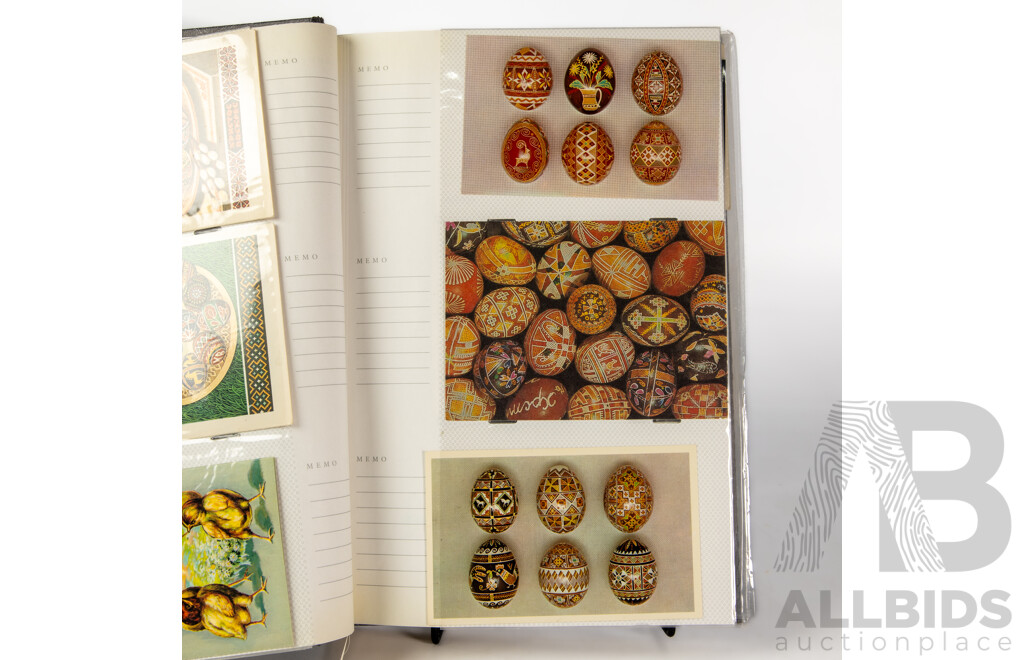 Collection of Ukrainian & Russian Postcards/Greeting Cards