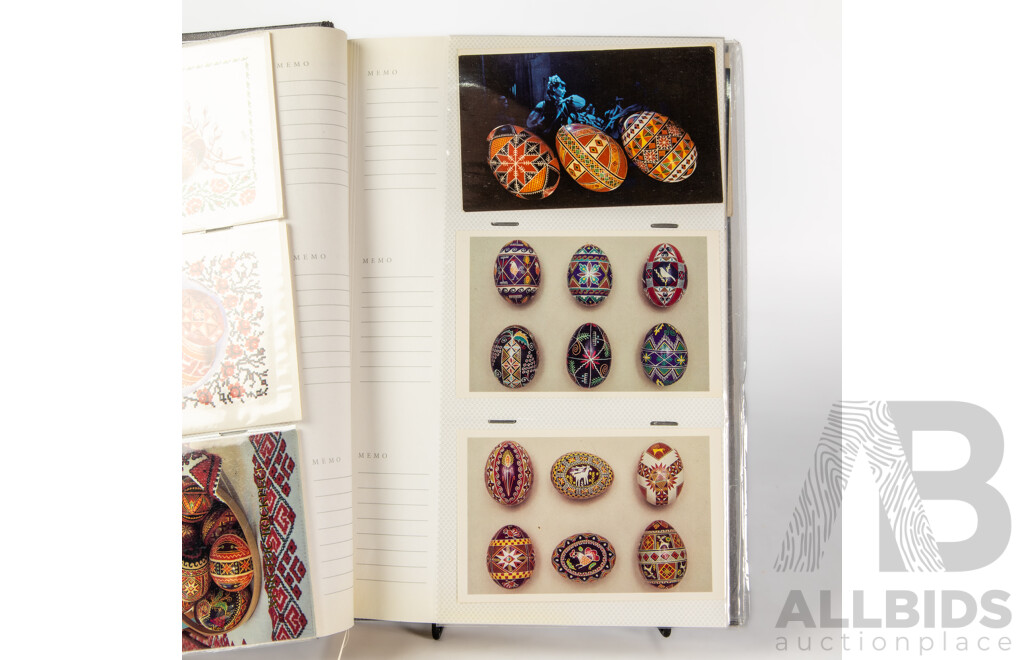 Collection of Ukrainian & Russian Postcards/Greeting Cards