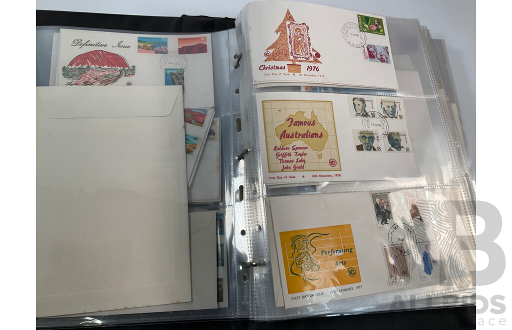 Album of Australian 1970's/80's First Day Covers