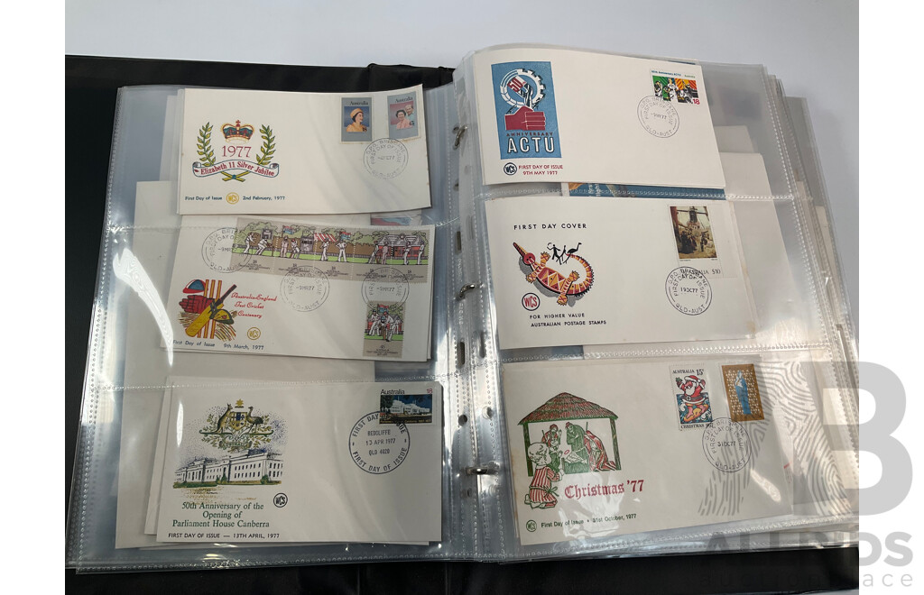 Album of Australian 1970's/80's First Day Covers