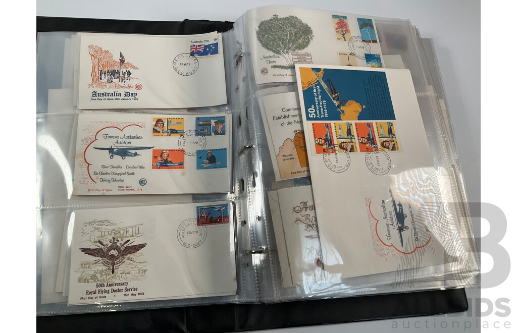 Album of Australian 1970's/80's First Day Covers