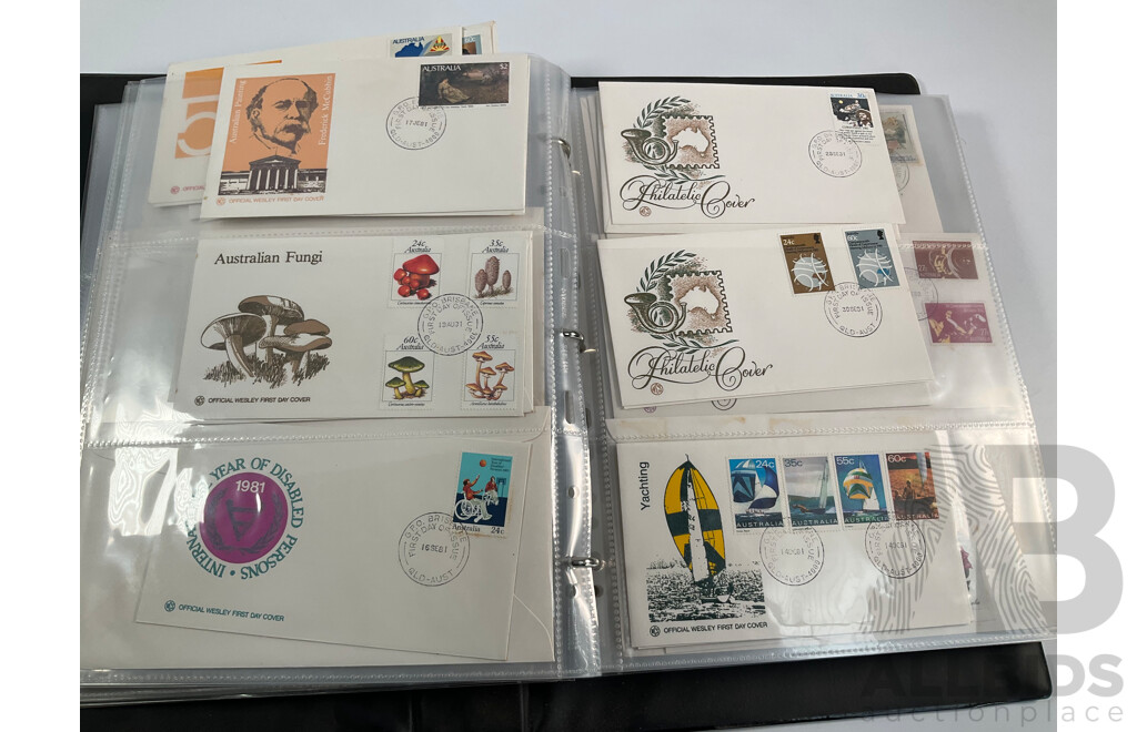 Album of Australian 1970's/80's First Day Covers
