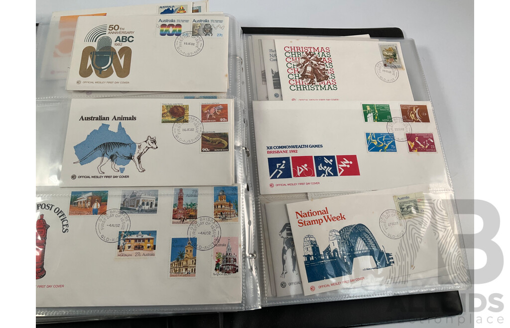 Album of Australian 1970's/80's First Day Covers