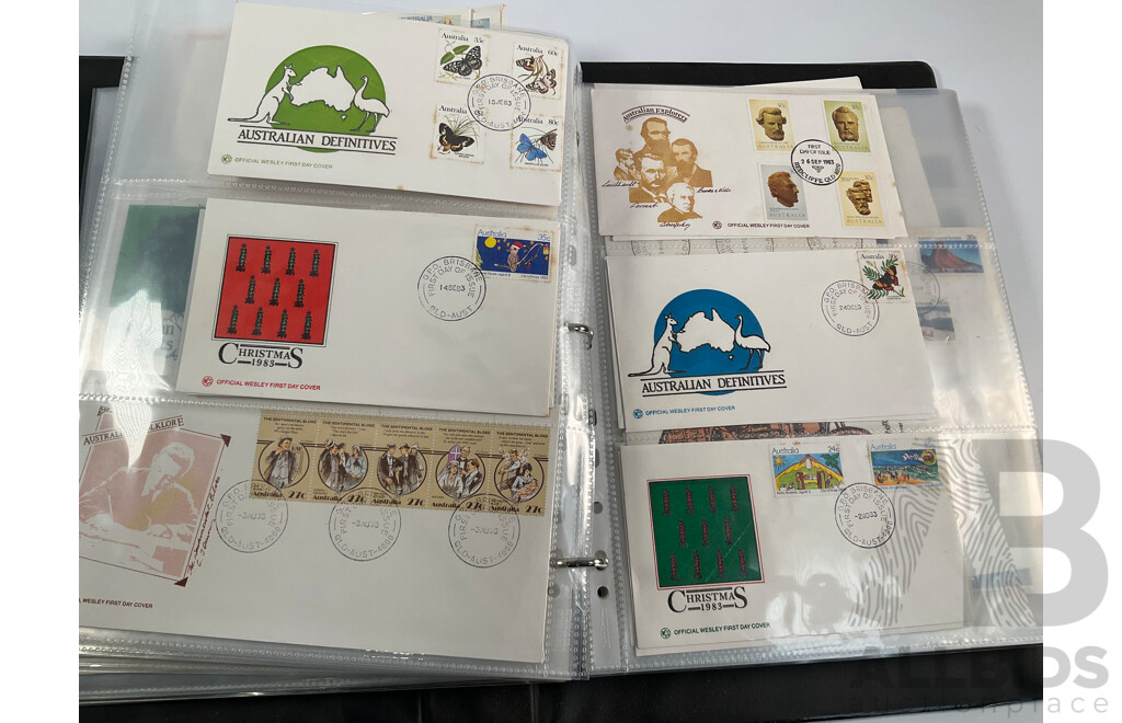 Album of Australian 1970's/80's First Day Covers