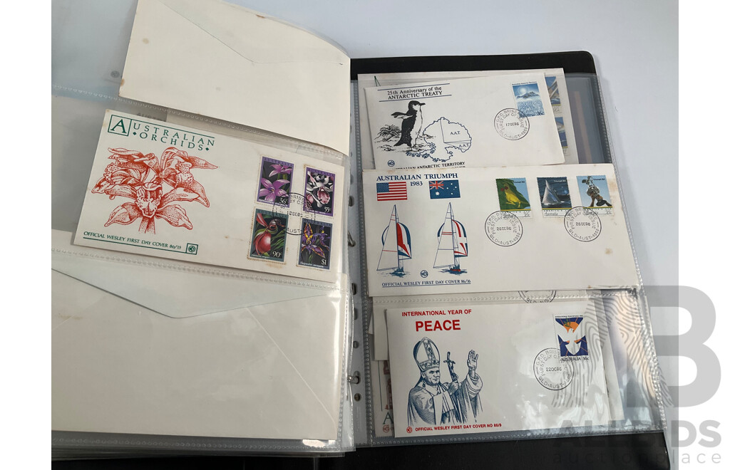 Album of Australian 1970's/80's First Day Covers