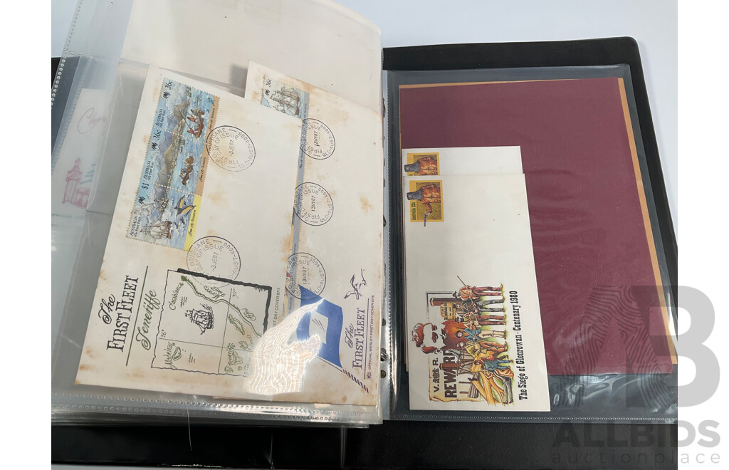 Album of Australian 1970's/80's First Day Covers