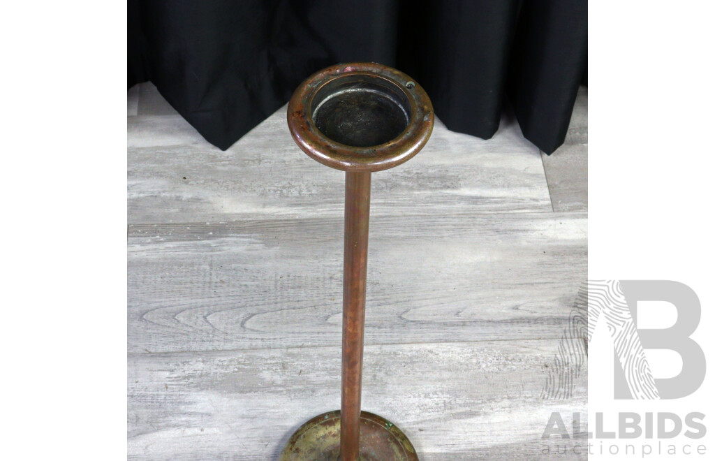 Heavy Gauge Brass Smokers Stand