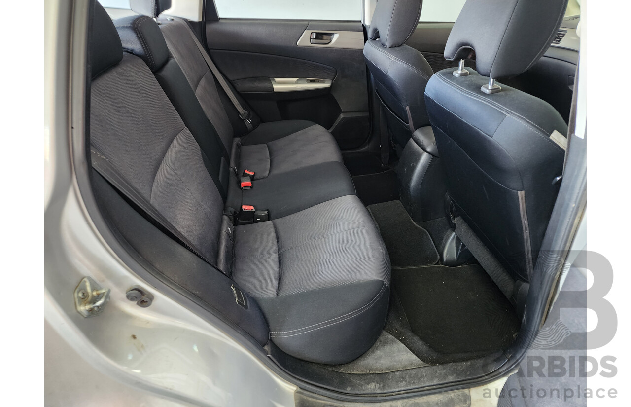 9/2008 Subaru Forester X MY09 4d Wagon Silver 2.5L