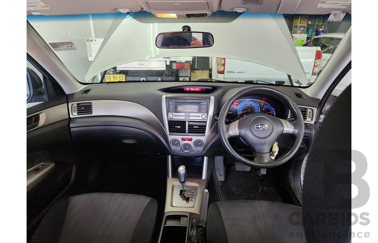 9/2008 Subaru Forester X MY09 4d Wagon Silver 2.5L