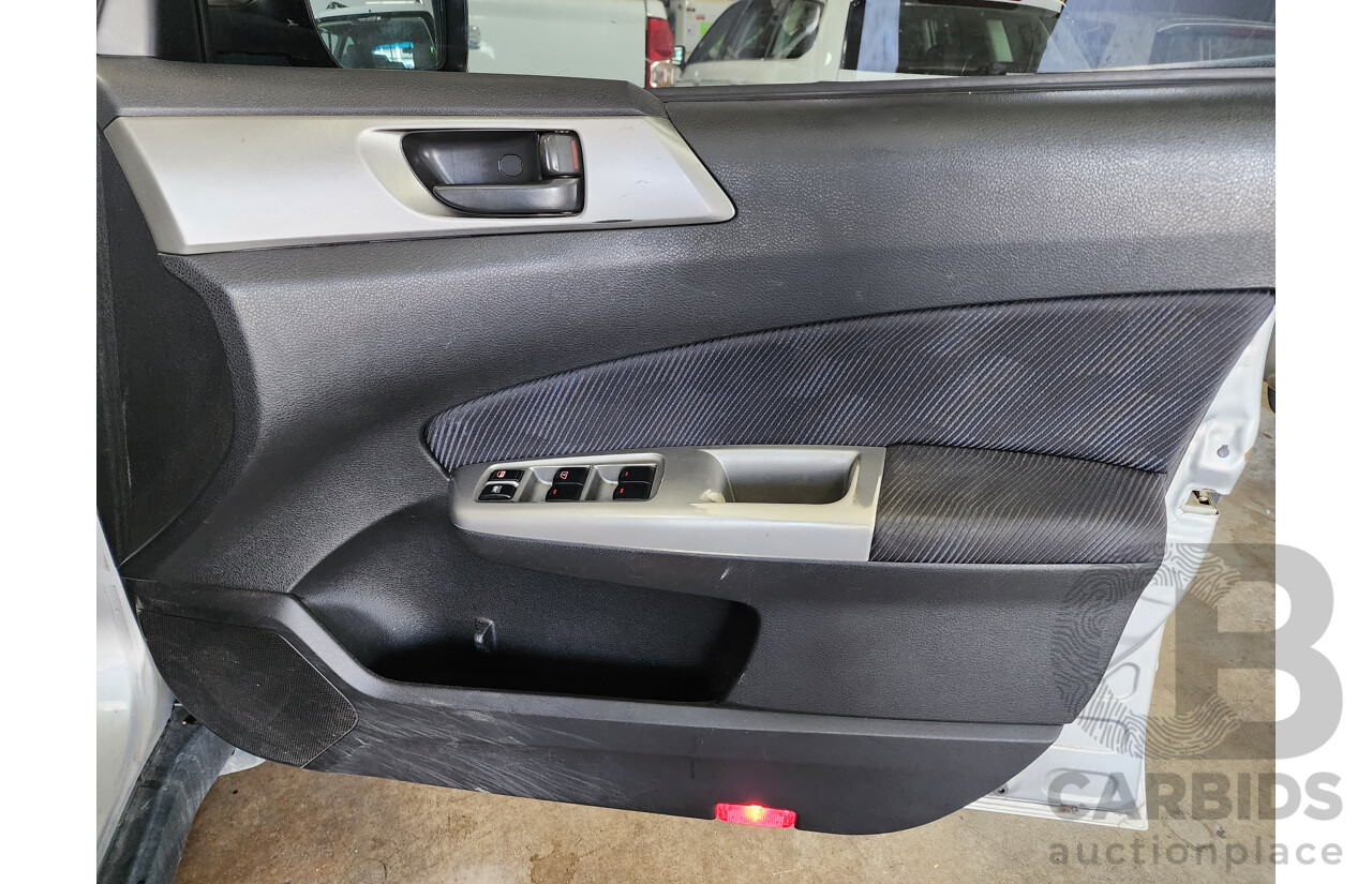 9/2008 Subaru Forester X MY09 4d Wagon Silver 2.5L