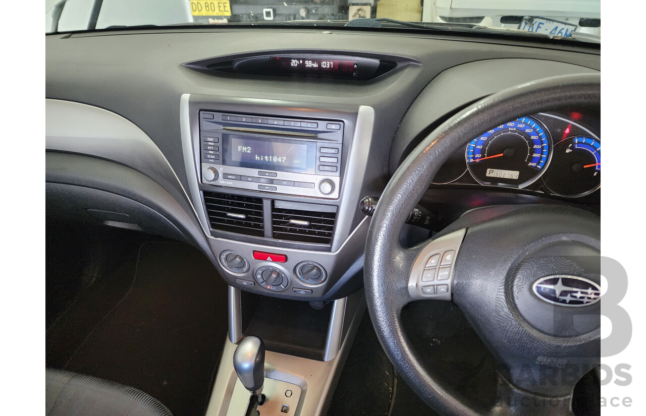 9/2008 Subaru Forester X MY09 4d Wagon Silver 2.5L