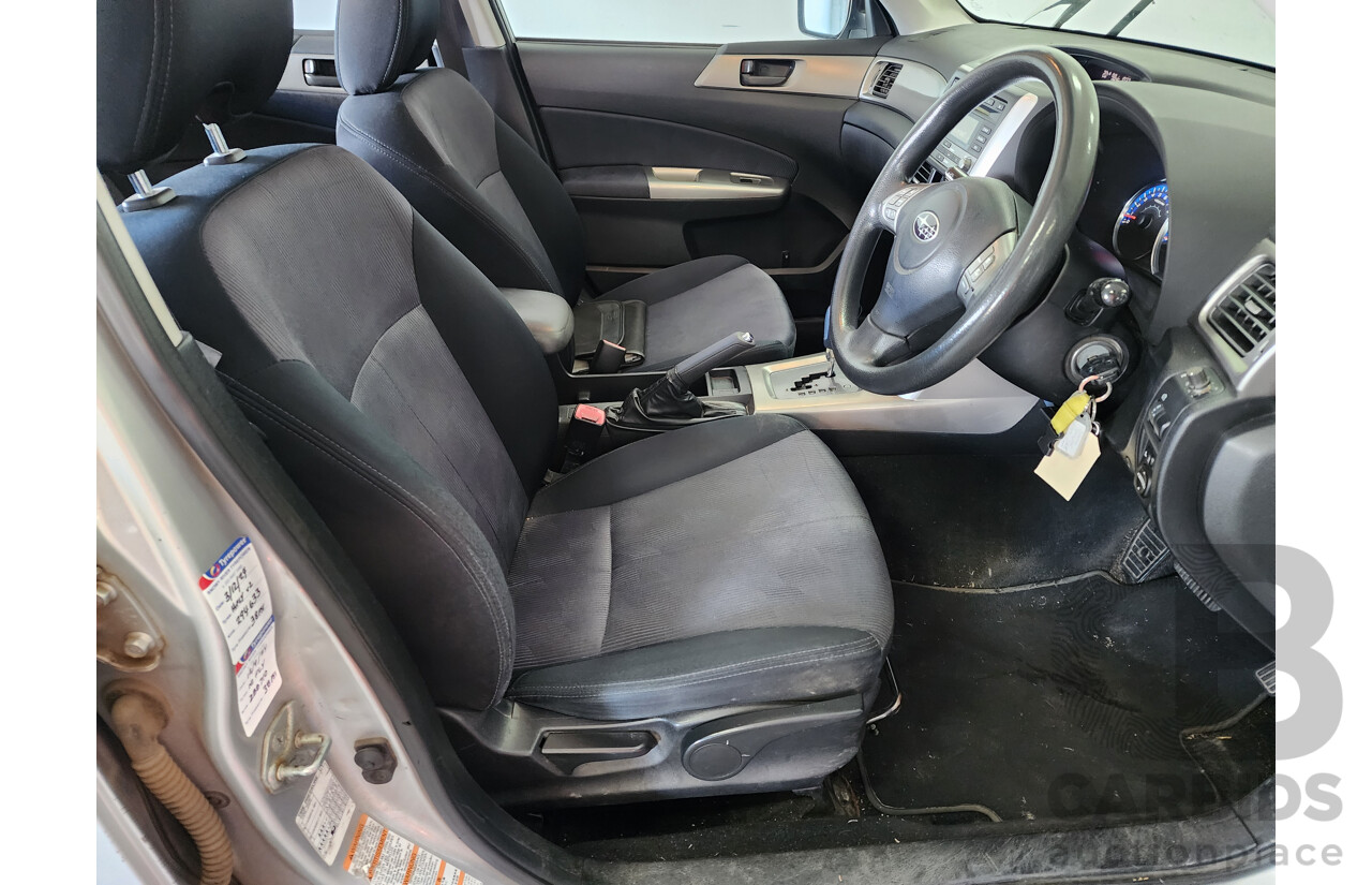 9/2008 Subaru Forester X MY09 4d Wagon Silver 2.5L