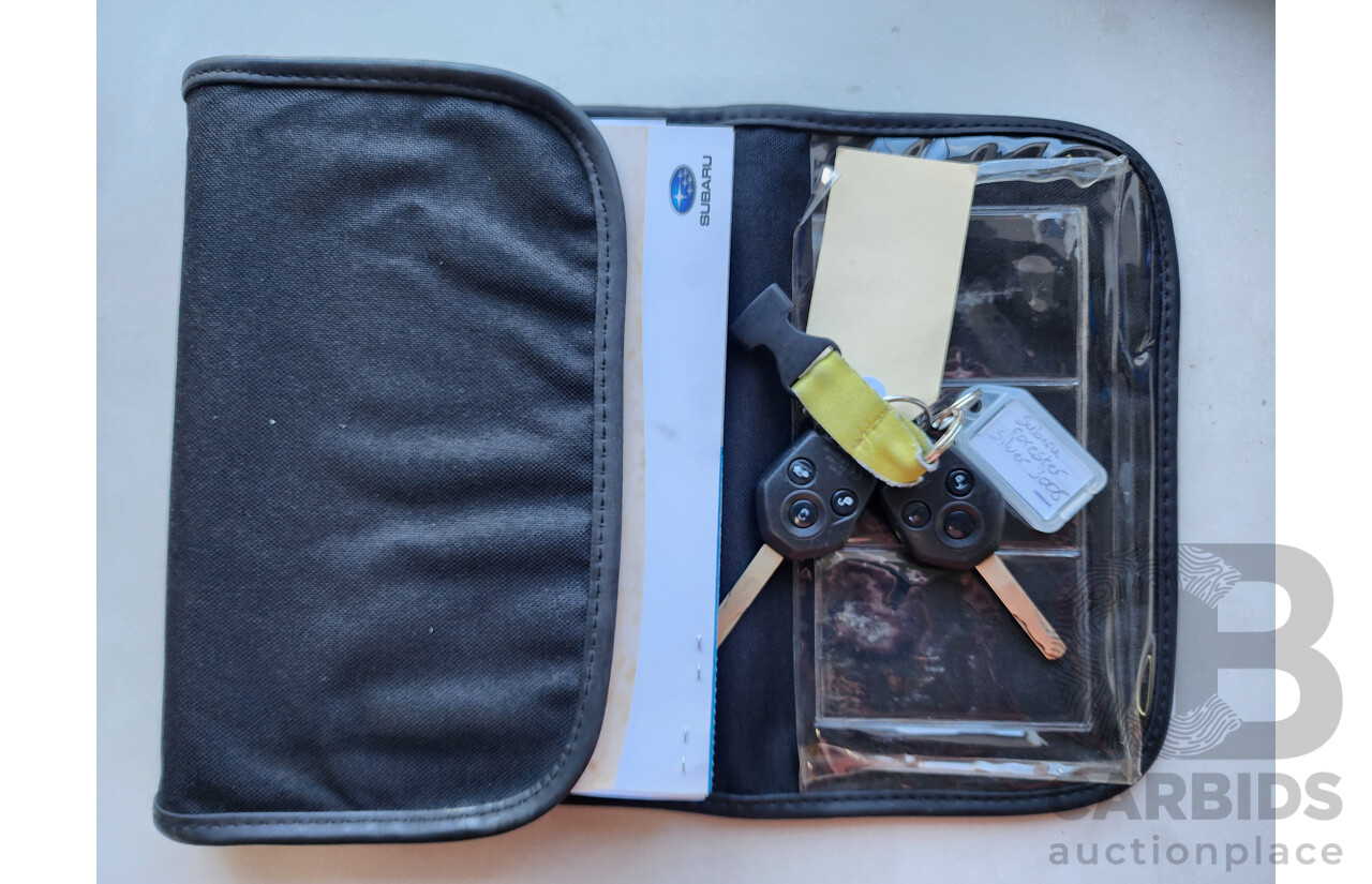 9/2008 Subaru Forester X MY09 4d Wagon Silver 2.5L