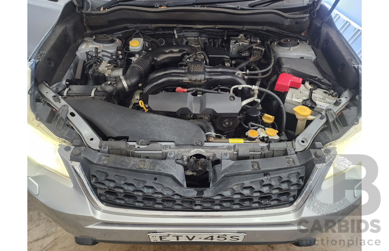 2/2013 Subaru Forester 2.5i-S MY13 4d Wagon Silver 2.5L