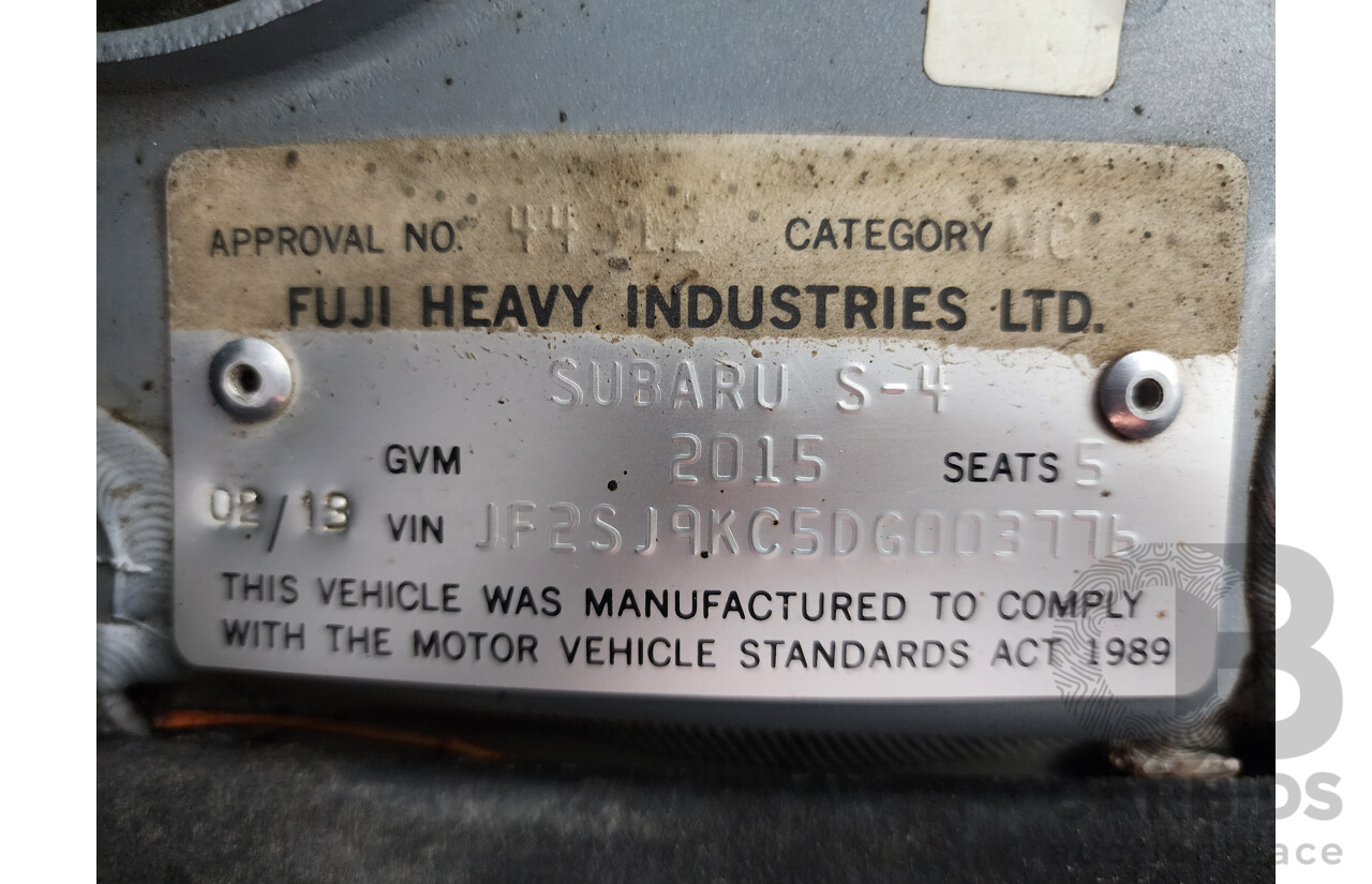 2/2013 Subaru Forester 2.5i-S MY13 4d Wagon Silver 2.5L