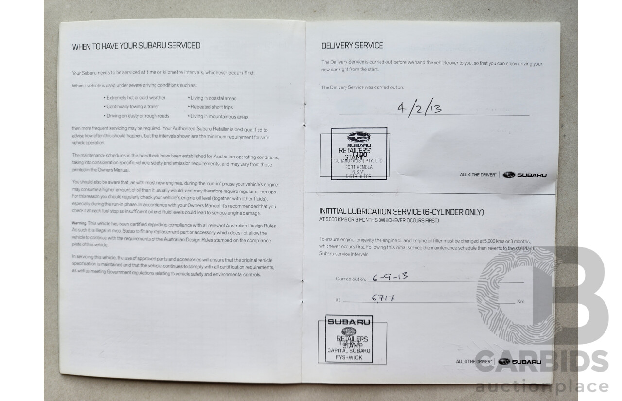 2/2013 Subaru Forester 2.5i-S MY13 4d Wagon Silver 2.5L