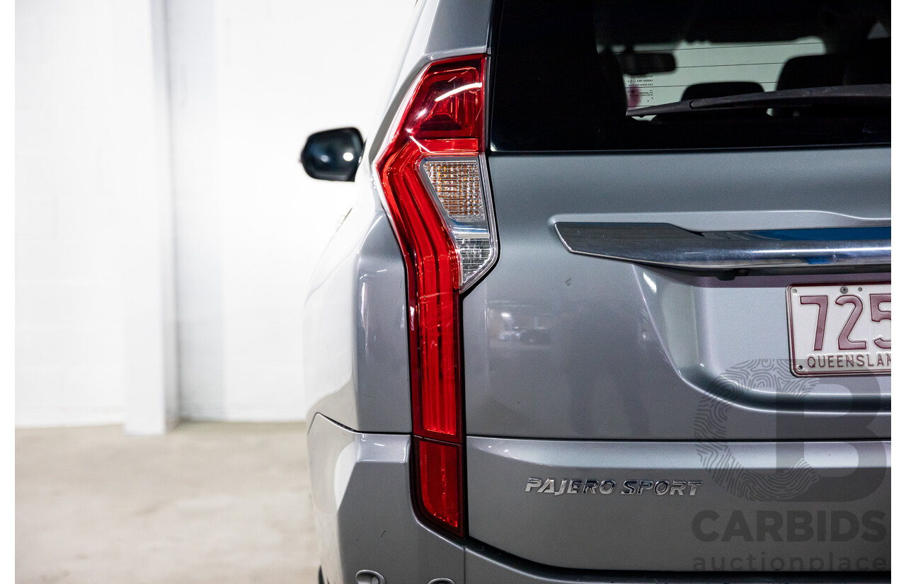 07/2018 Mitsubishi Pajero Sport Exceed (4x4) MY18 4d Wagon Titanium Metallic Turbo Diesel 2.4L - 7 Seater