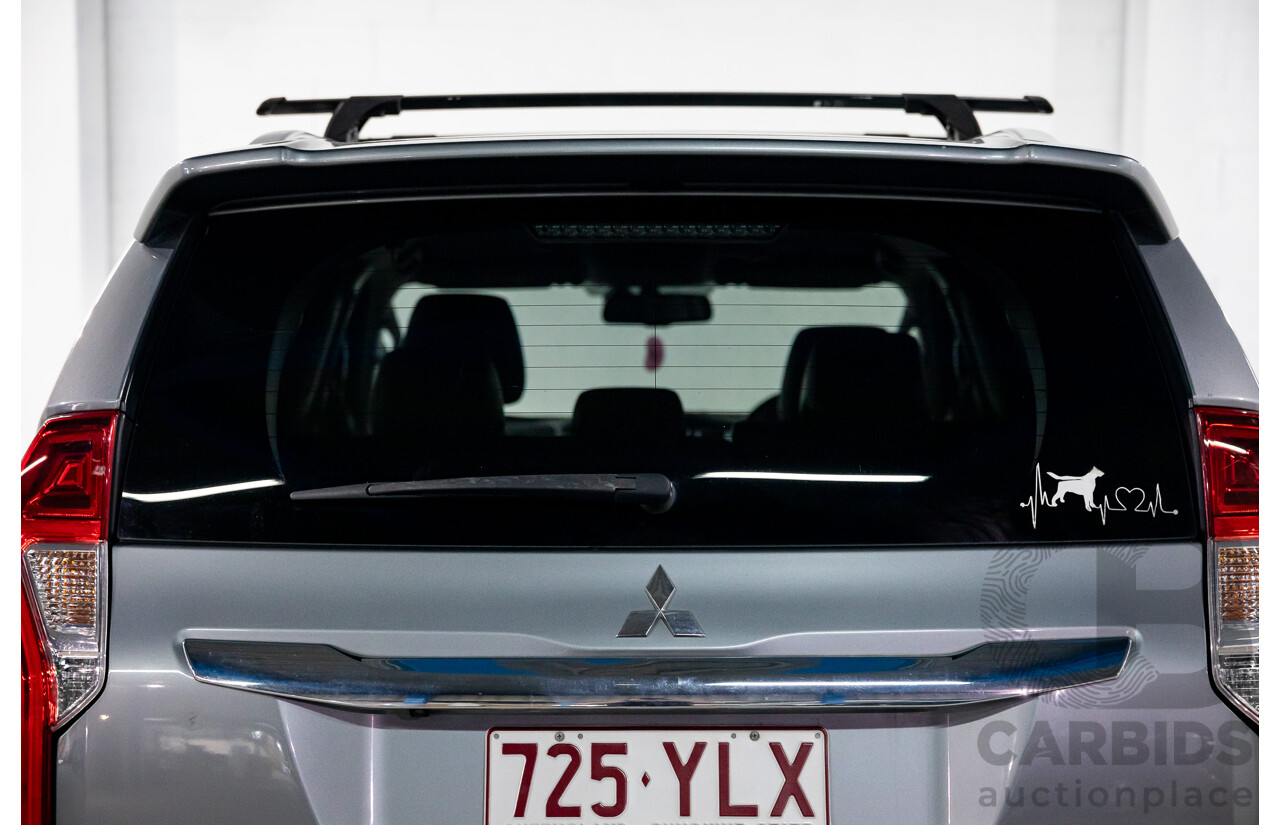 07/2018 Mitsubishi Pajero Sport Exceed (4x4) MY18 4d Wagon Titanium Metallic Turbo Diesel 2.4L - 7 Seater