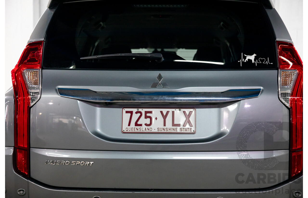 07/2018 Mitsubishi Pajero Sport Exceed (4x4) MY18 4d Wagon Titanium Metallic Turbo Diesel 2.4L - 7 Seater