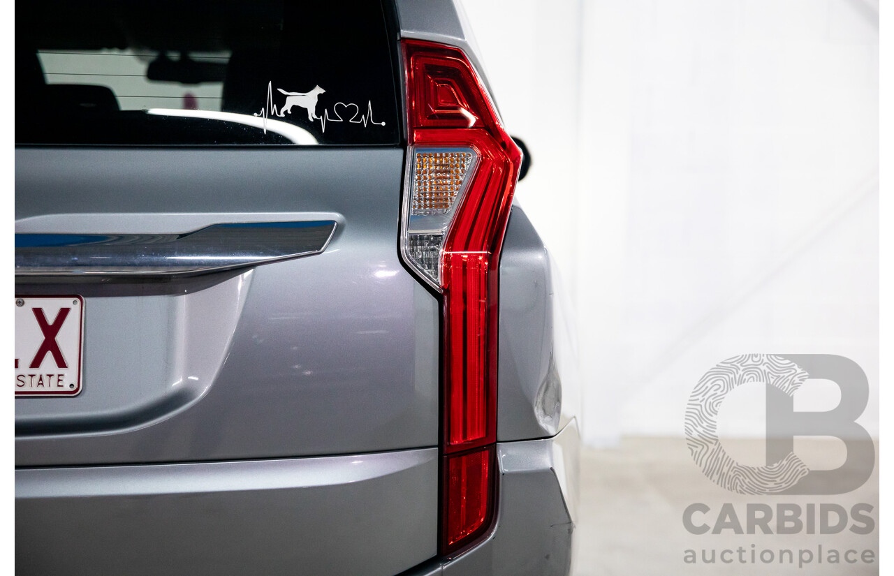 07/2018 Mitsubishi Pajero Sport Exceed (4x4) MY18 4d Wagon Titanium Metallic Turbo Diesel 2.4L - 7 Seater