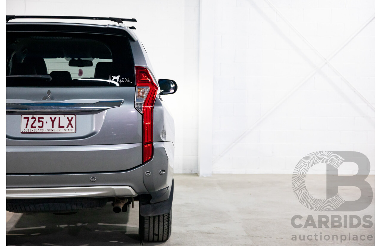07/2018 Mitsubishi Pajero Sport Exceed (4x4) MY18 4d Wagon Titanium Metallic Turbo Diesel 2.4L - 7 Seater