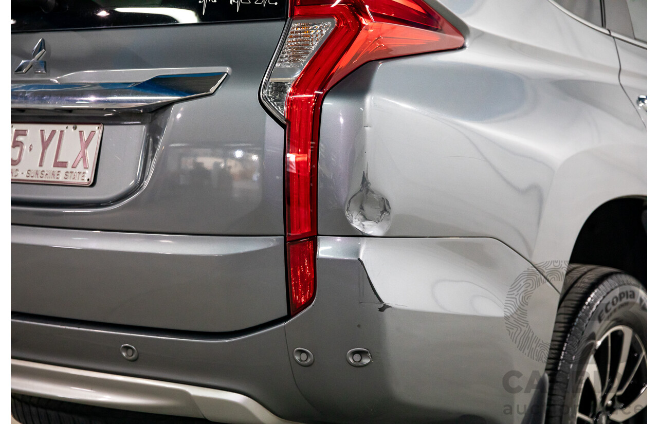 07/2018 Mitsubishi Pajero Sport Exceed (4x4) MY18 4d Wagon Titanium Metallic Turbo Diesel 2.4L - 7 Seater