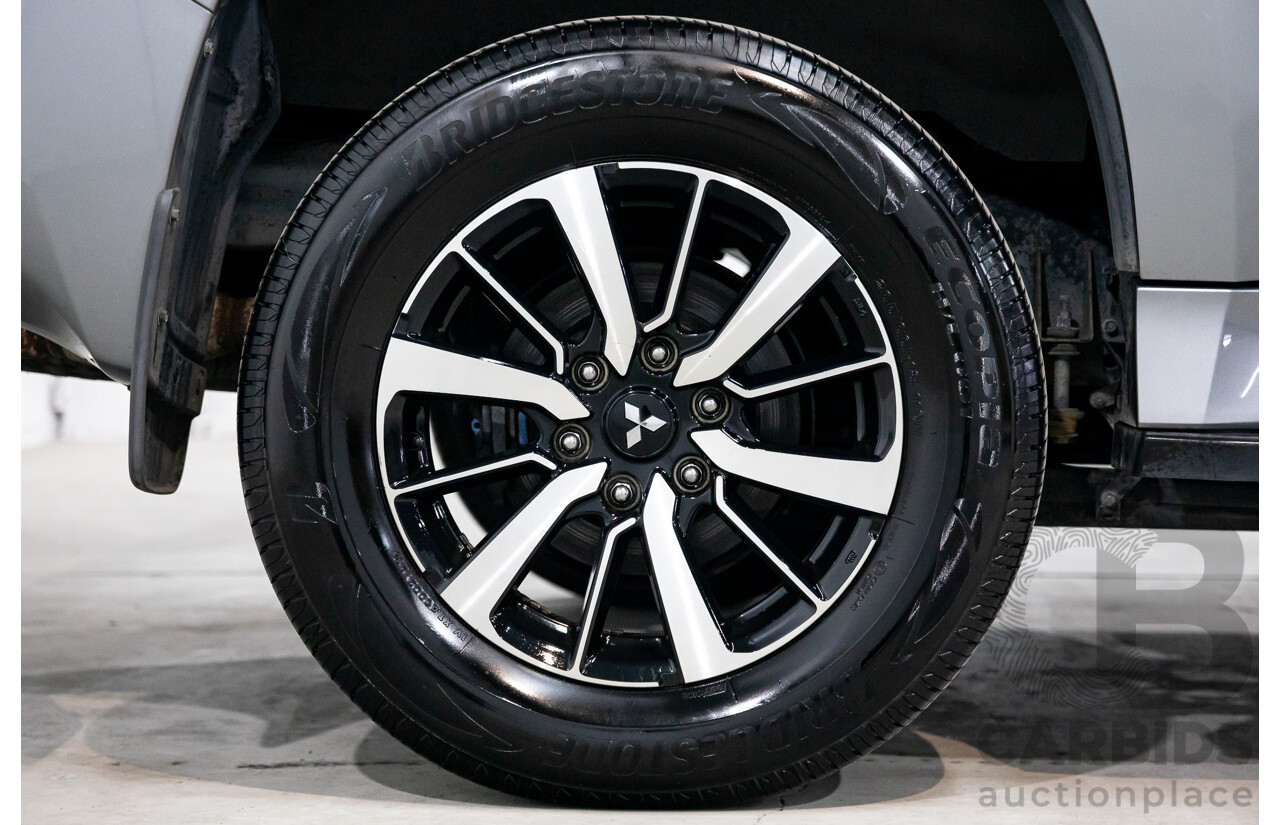 07/2018 Mitsubishi Pajero Sport Exceed (4x4) MY18 4d Wagon Titanium Metallic Turbo Diesel 2.4L - 7 Seater