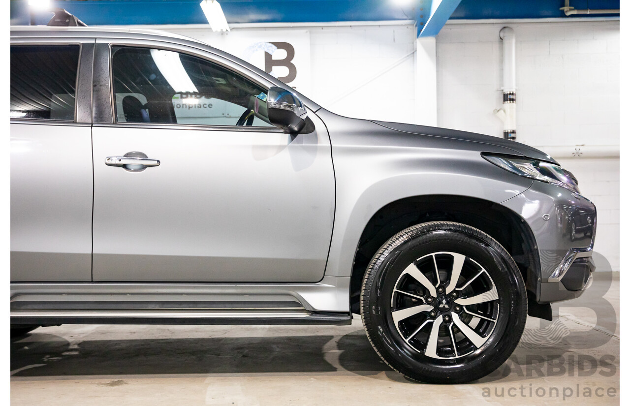 07/2018 Mitsubishi Pajero Sport Exceed (4x4) MY18 4d Wagon Titanium Metallic Turbo Diesel 2.4L - 7 Seater
