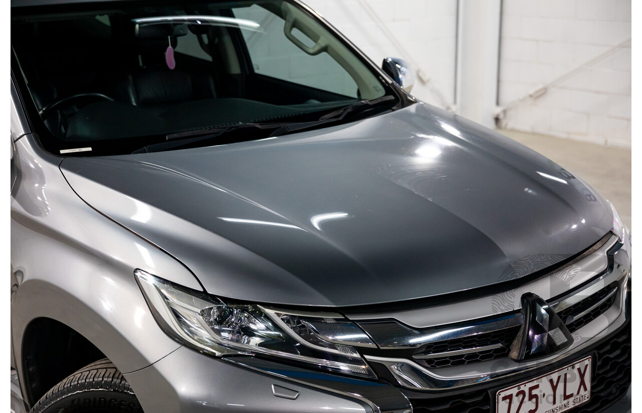 07/2018 Mitsubishi Pajero Sport Exceed (4x4) MY18 4d Wagon Titanium Metallic Turbo Diesel 2.4L - 7 Seater