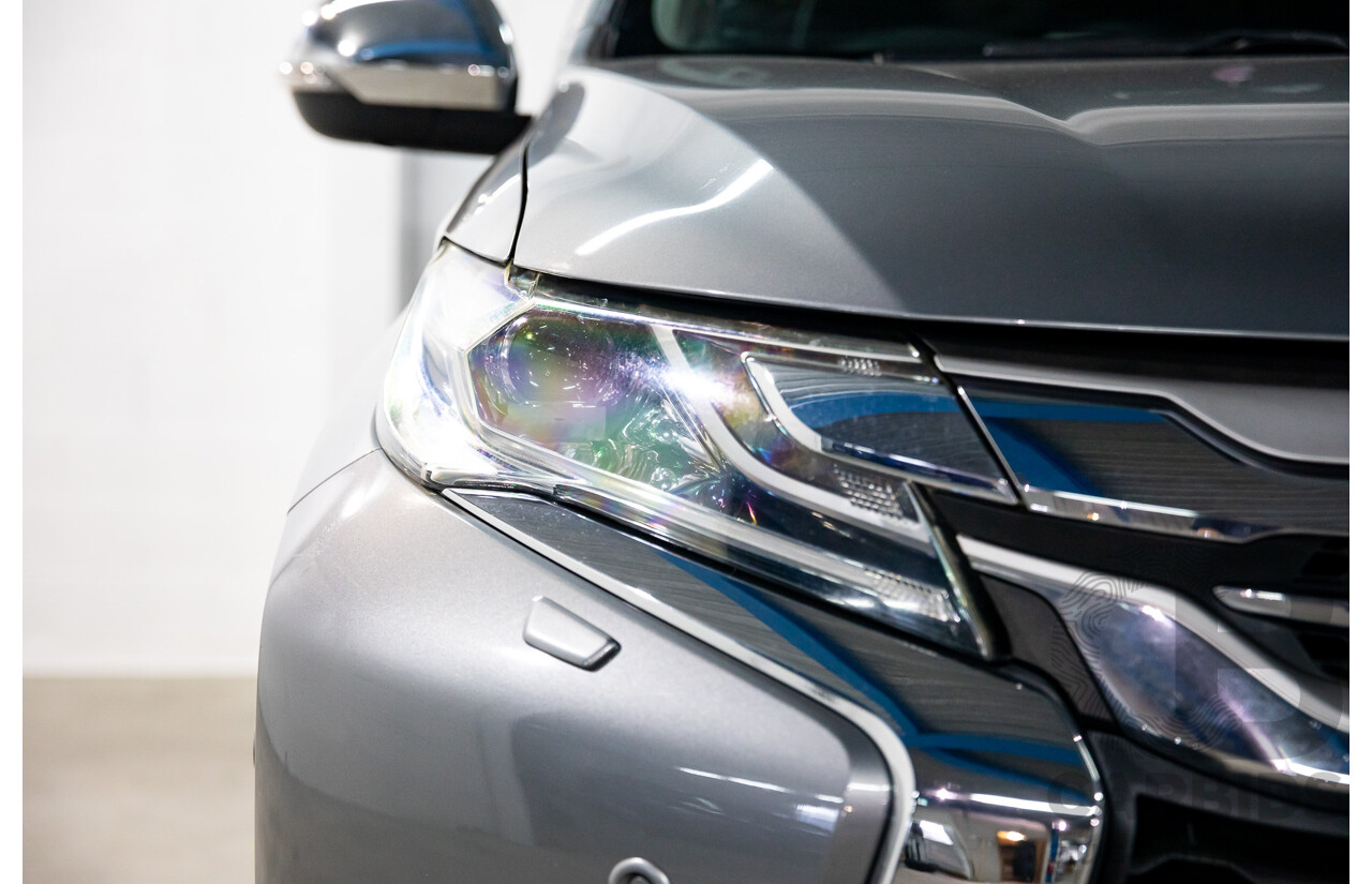 07/2018 Mitsubishi Pajero Sport Exceed (4x4) MY18 4d Wagon Titanium Metallic Turbo Diesel 2.4L - 7 Seater