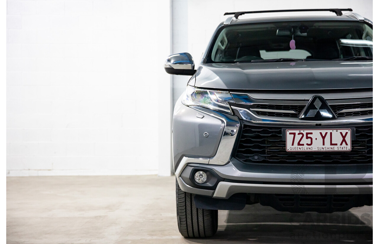 07/2018 Mitsubishi Pajero Sport Exceed (4x4) MY18 4d Wagon Titanium Metallic Turbo Diesel 2.4L - 7 Seater