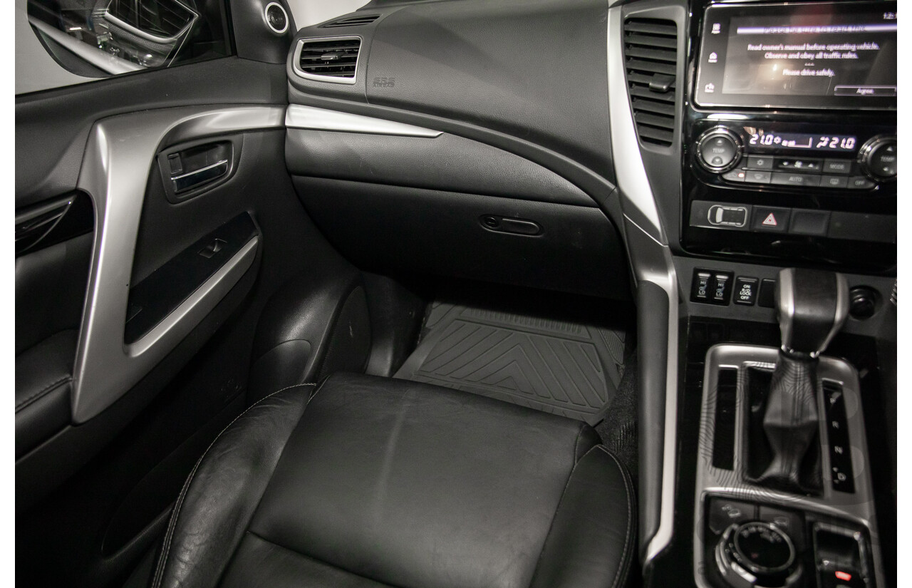 07/2018 Mitsubishi Pajero Sport Exceed (4x4) MY18 4d Wagon Titanium Metallic Turbo Diesel 2.4L - 7 Seater