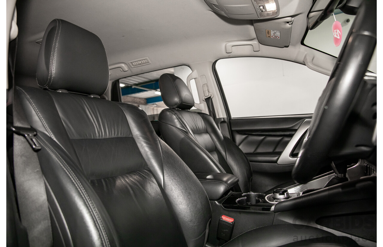 07/2018 Mitsubishi Pajero Sport Exceed (4x4) MY18 4d Wagon Titanium Metallic Turbo Diesel 2.4L - 7 Seater