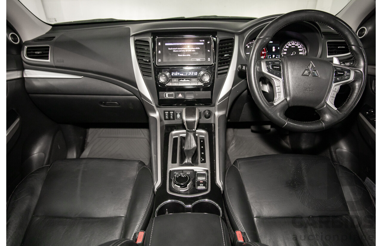 07/2018 Mitsubishi Pajero Sport Exceed (4x4) MY18 4d Wagon Titanium Metallic Turbo Diesel 2.4L - 7 Seater