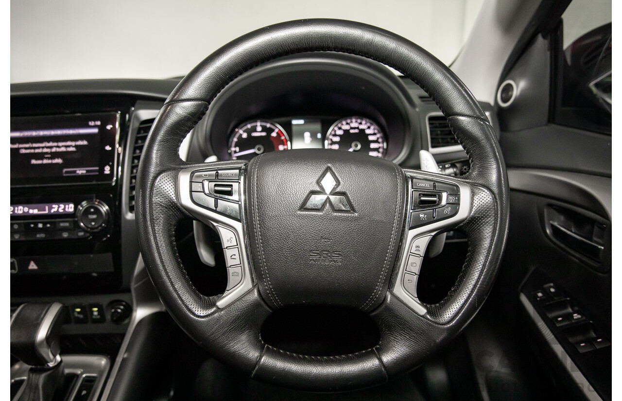 07/2018 Mitsubishi Pajero Sport Exceed (4x4) MY18 4d Wagon Titanium Metallic Turbo Diesel 2.4L - 7 Seater