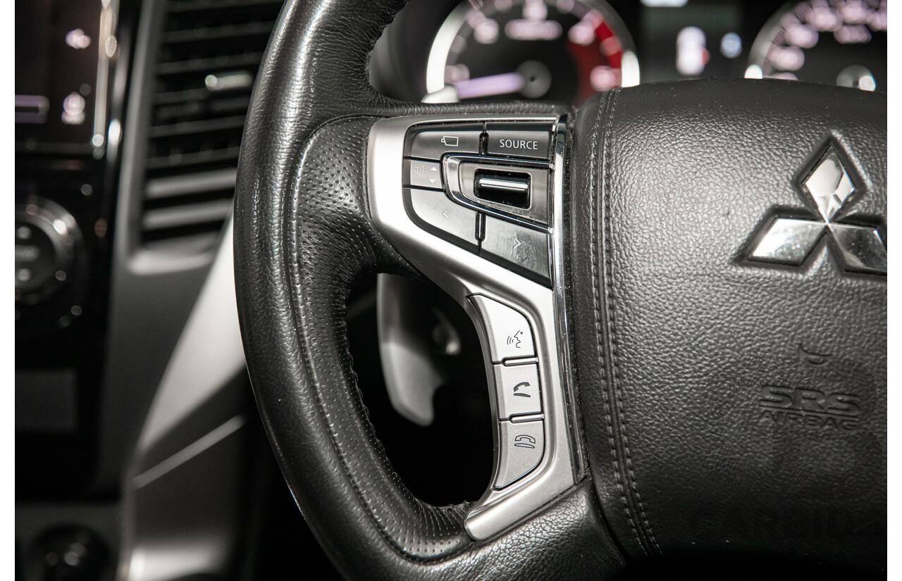 07/2018 Mitsubishi Pajero Sport Exceed (4x4) MY18 4d Wagon Titanium Metallic Turbo Diesel 2.4L - 7 Seater