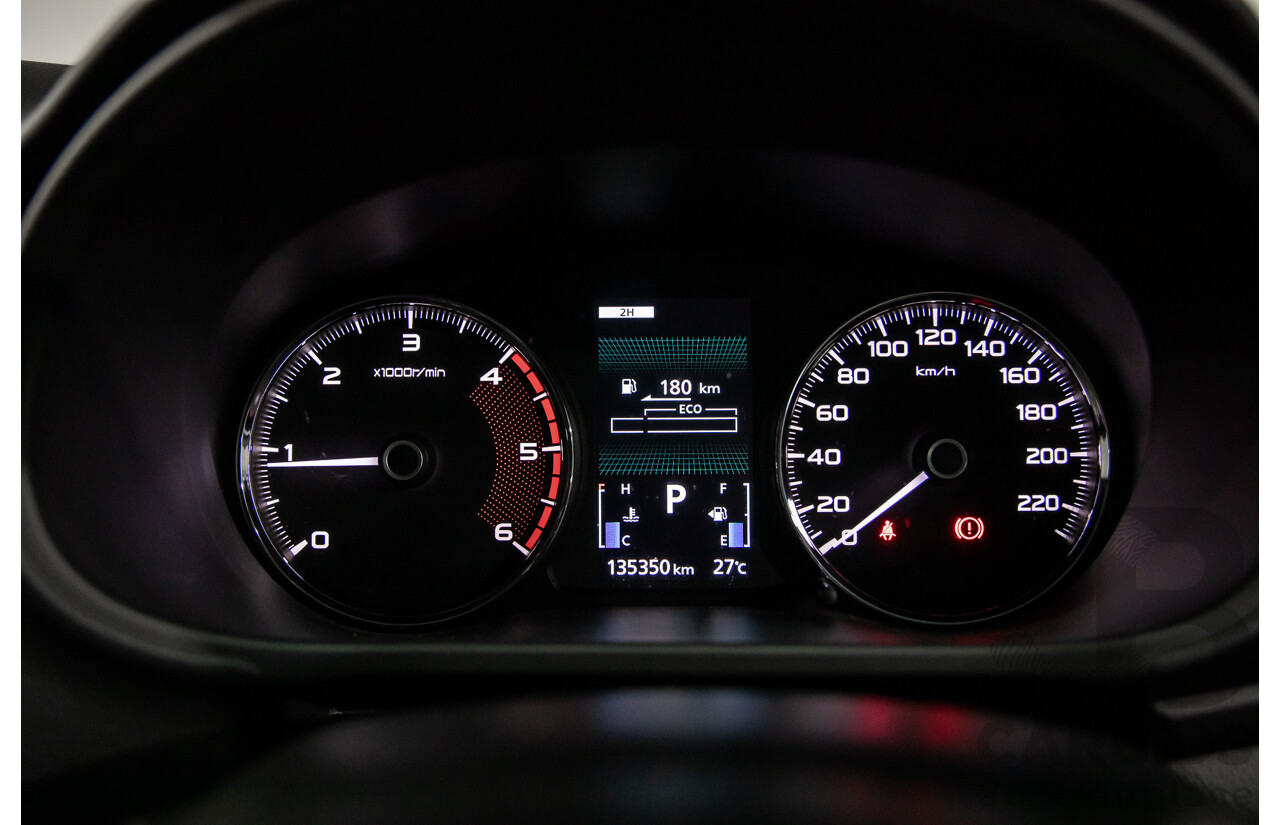 07/2018 Mitsubishi Pajero Sport Exceed (4x4) MY18 4d Wagon Titanium Metallic Turbo Diesel 2.4L - 7 Seater