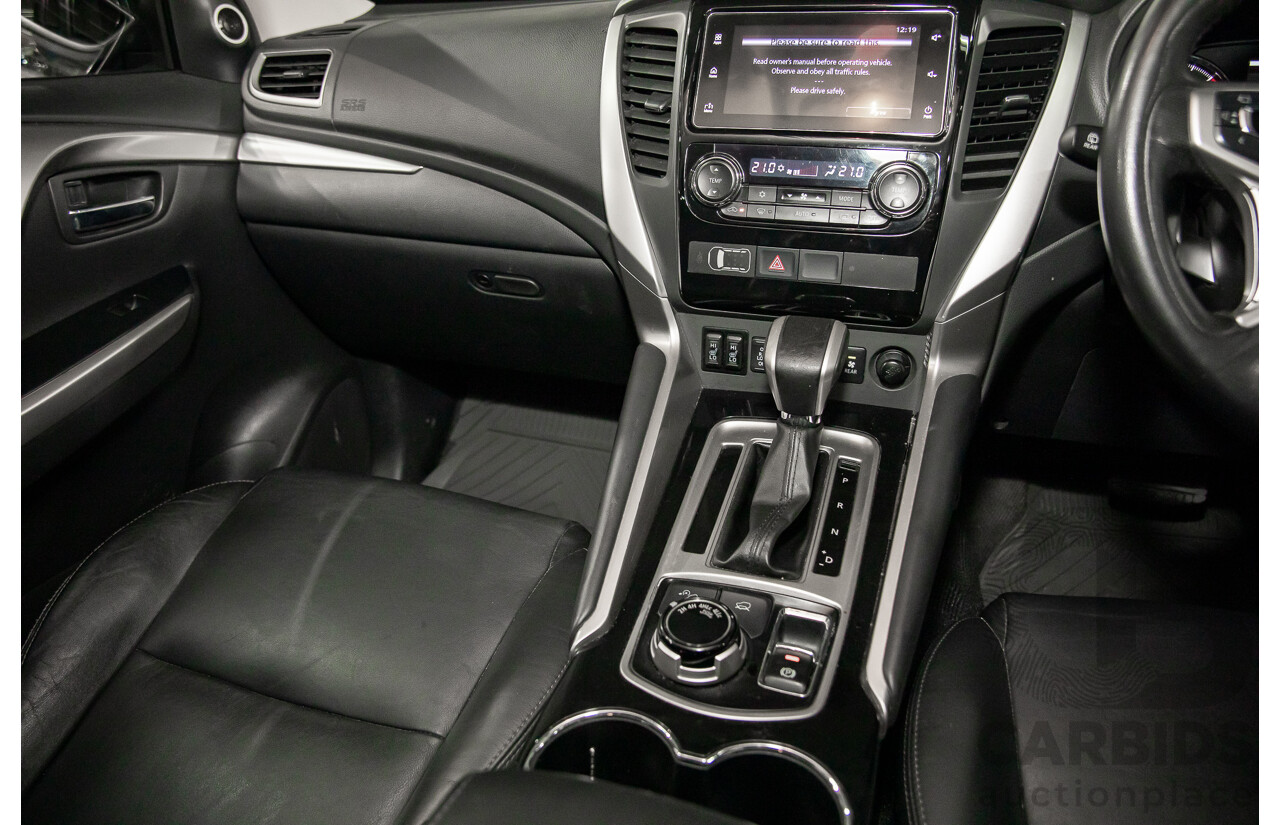 07/2018 Mitsubishi Pajero Sport Exceed (4x4) MY18 4d Wagon Titanium Metallic Turbo Diesel 2.4L - 7 Seater