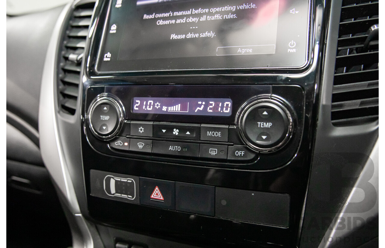 07/2018 Mitsubishi Pajero Sport Exceed (4x4) MY18 4d Wagon Titanium Metallic Turbo Diesel 2.4L - 7 Seater