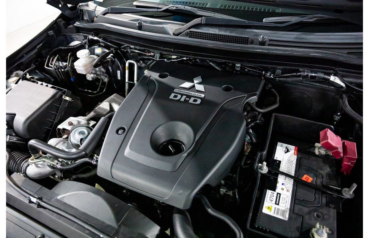 07/2018 Mitsubishi Pajero Sport Exceed (4x4) MY18 4d Wagon Titanium Metallic Turbo Diesel 2.4L - 7 Seater