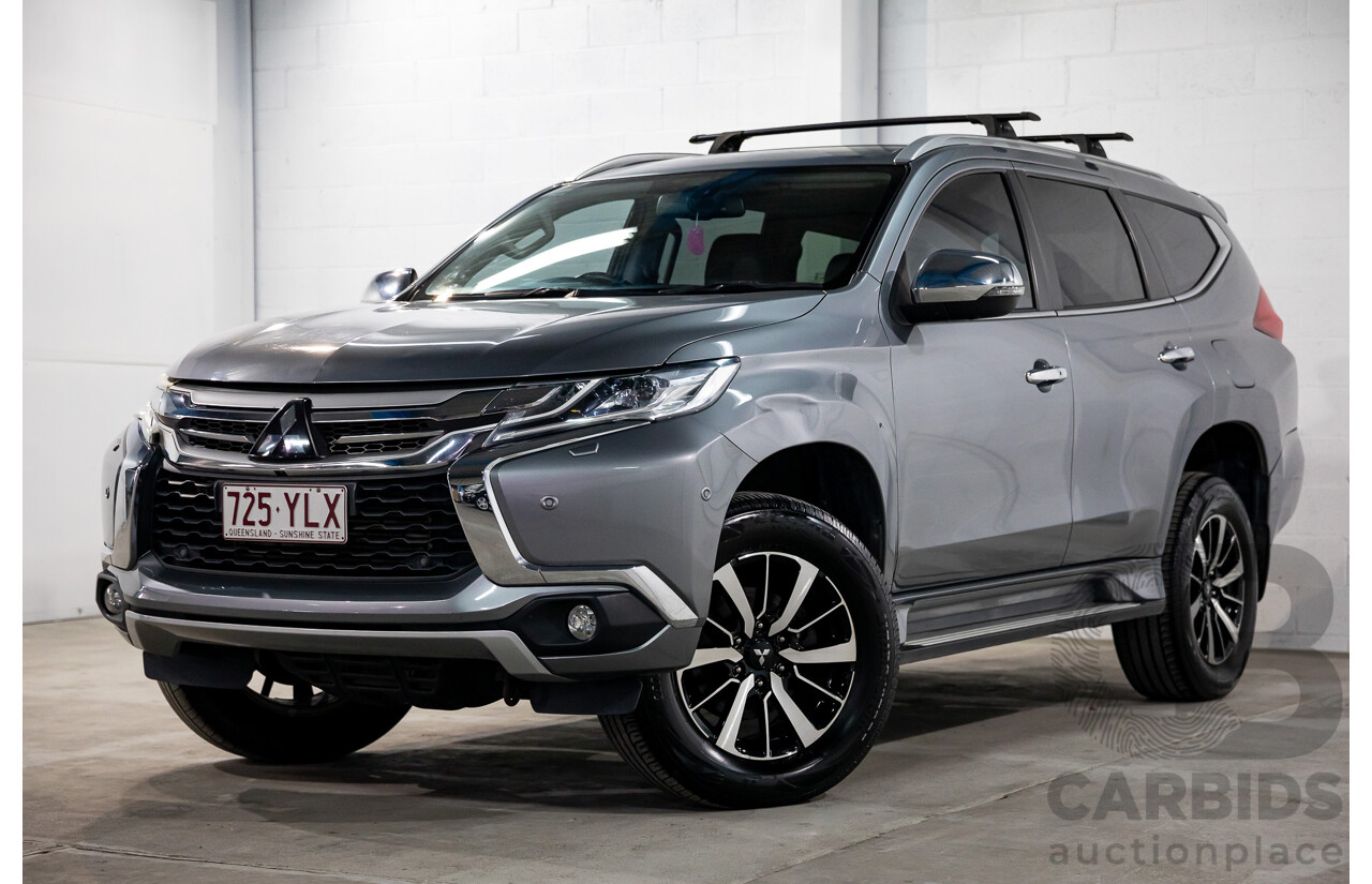 07/2018 Mitsubishi Pajero Sport Exceed (4x4) MY18 4d Wagon Titanium Metallic Turbo Diesel 2.4L - 7 Seater
