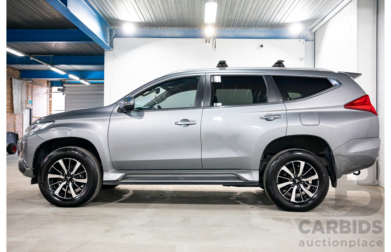 07/2018 Mitsubishi Pajero Sport Exceed (4x4) MY18 4d Wagon Titanium Metallic Turbo Diesel 2.4L - 7 Seater