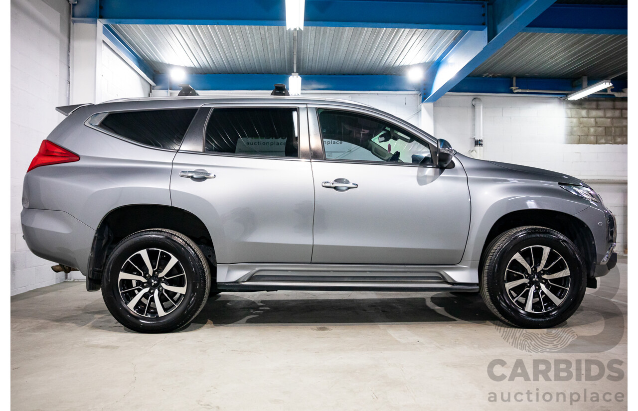 07/2018 Mitsubishi Pajero Sport Exceed (4x4) MY18 4d Wagon Titanium Metallic Turbo Diesel 2.4L - 7 Seater