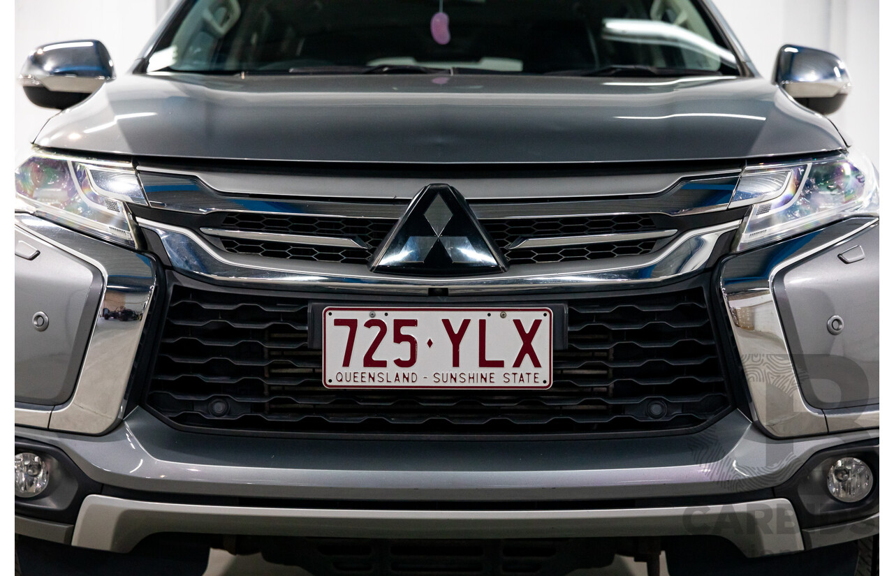 07/2018 Mitsubishi Pajero Sport Exceed (4x4) MY18 4d Wagon Titanium Metallic Turbo Diesel 2.4L - 7 Seater