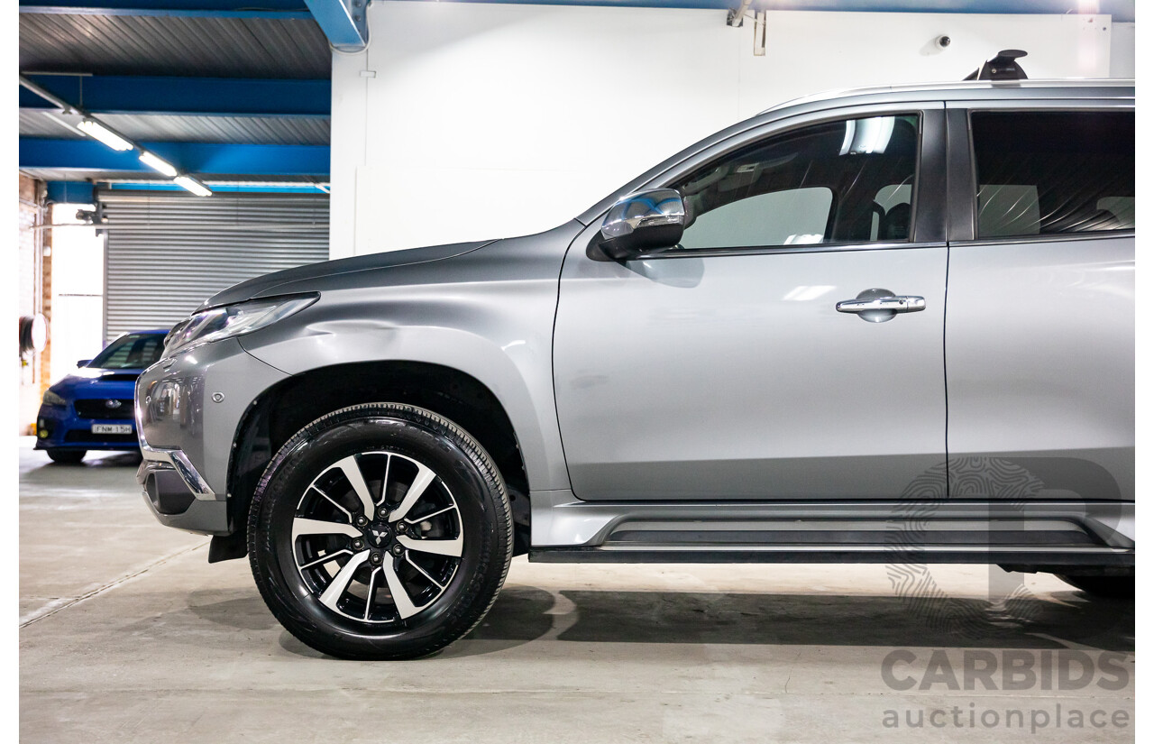 07/2018 Mitsubishi Pajero Sport Exceed (4x4) MY18 4d Wagon Titanium Metallic Turbo Diesel 2.4L - 7 Seater